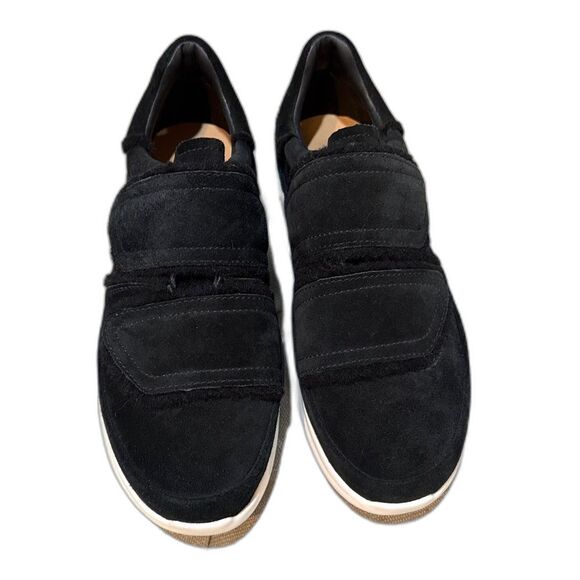 UGG Ashby Spill Seam Black Wedge Sneaker Sz 6.5 Black. Brand New (without box) - Picture 1 of 8